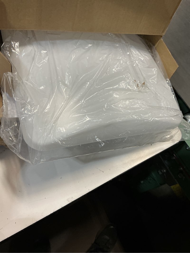 Condition photo showing Good Condition for lithonia lighting fmlsl 20840 m4 square 14-inch led flush mount light, 4000k, 1100 lumens, 16 watts, white (fmlsl 14 20840 m4) 50k hours 14 in square 4000k