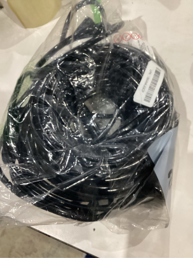 Condition photo showing Good Condition for 16/3 10a 125v 1250w 100 ft outdoor extension cord waterproof, weatherproof & flame retardant black 3 prong power cord outside for lawn & garden, sjtw etl listed
