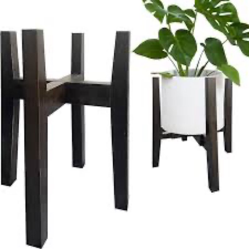 sholramo adjustable plant stand indoor bamboo mid century modern plants stand corner plants flower h
