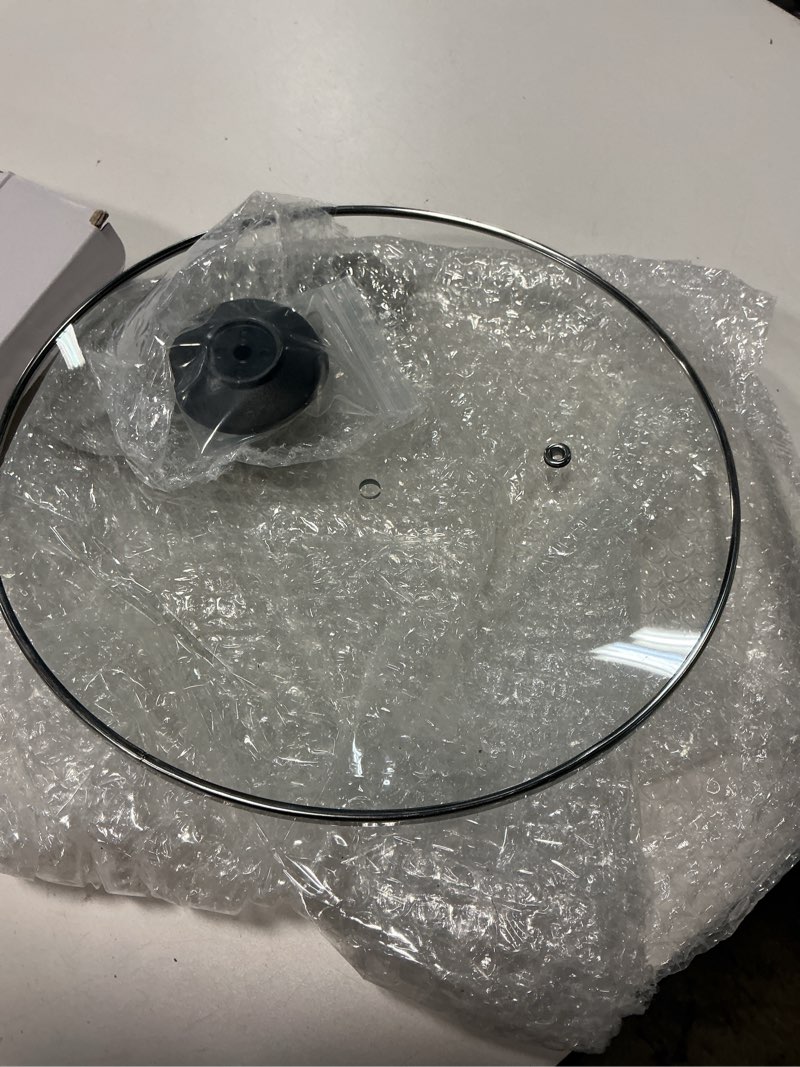 Condition photo showing Good Condition for Glass Pot Lid Replacement Round 10.43" / 26.5cm, Slow Cooker Lid Fits for Rival SCRC507 Pot (Not Fit for All 5 Quart Pot)