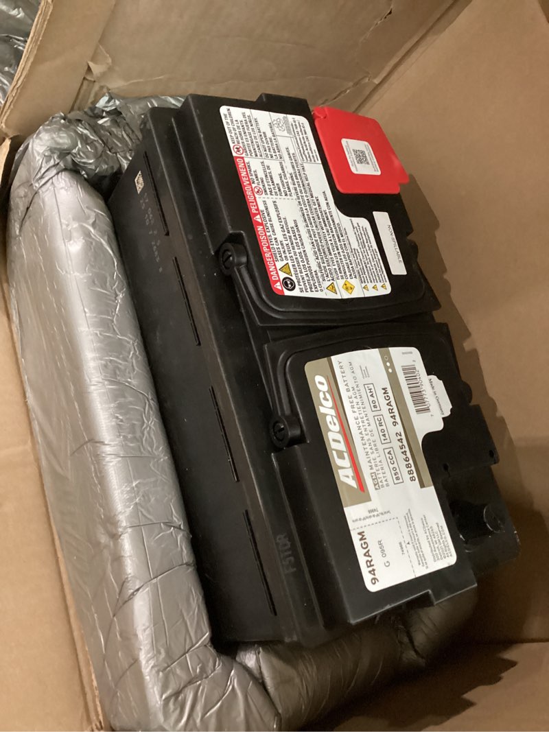 Condition photo showing New/Like New for ACDelco Gold 94RAGM (88864542) 36 Month Warranty AGM BCI Group 94R Battery Battery Pack of 1