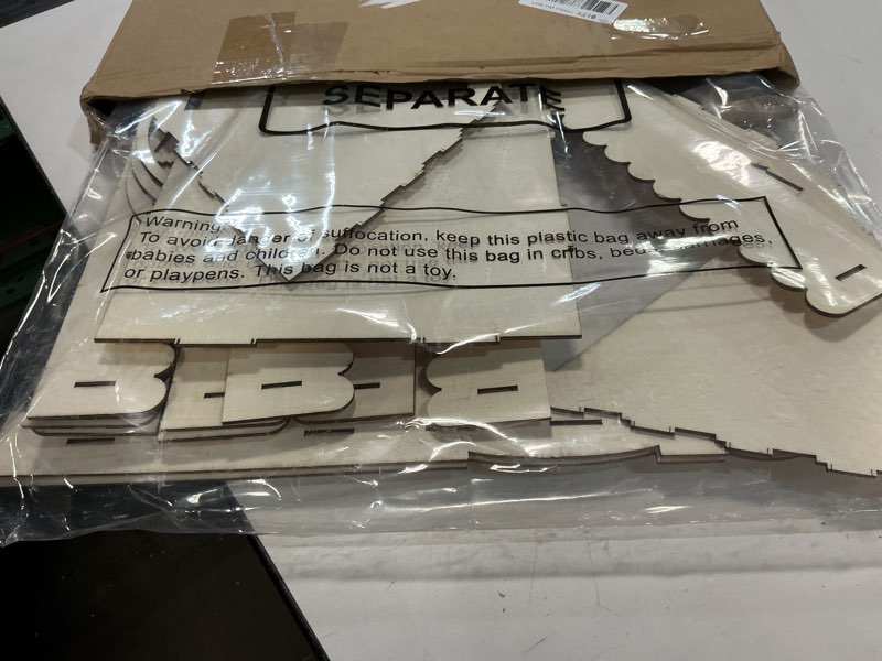 Condition photo showing New/Like New for 1 Pcs Wooden Candy Cart with Wheels for Party Mini Wooden Tabletop Dessert Display Stand for Weddings Birthdays Baby Showers Party Decoration,25" x 20.5" x 9.75"