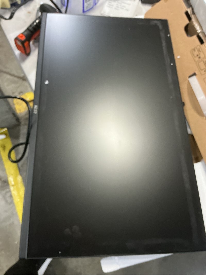 Condition photo showing As Is for MSI PRO MP275Q 27 Inch WQHD Office Monitor - 2560 x 1440 IPS Panel, 100 Hz, Eye-Friendly Screen, Built-in Speakers, Tilt-Adjustable - HDMI 2.0b, DP (1.2a) Black PRO MP275Q
