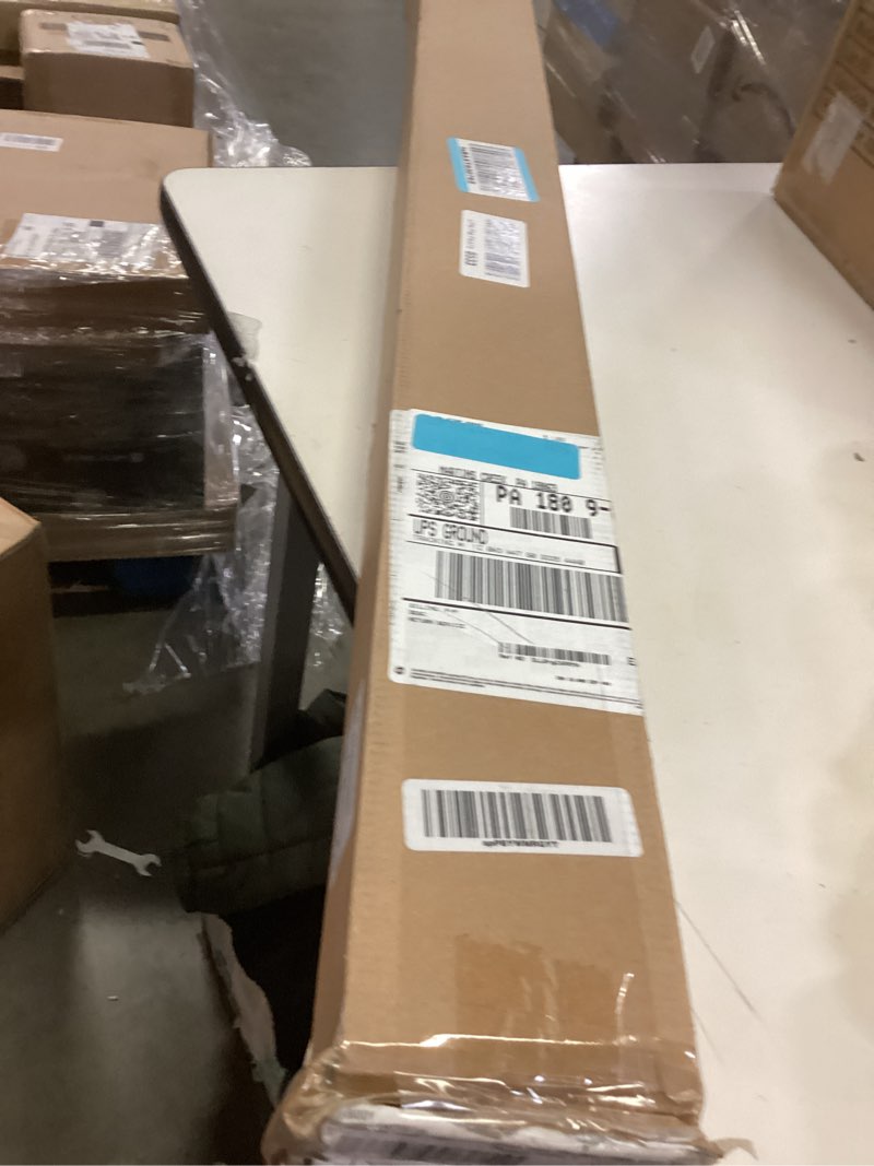 Condition photo showing As Is for Joydeco Cordless Zebra Blinds (Pro), Dual Layer Light Control Zebra Blinds for Windows, Light-Proof Aluminum Cover, Free-Stop Roller Shades for Home & Office (Gray, 41" W x 75" H) Gray 41"W x 75"H