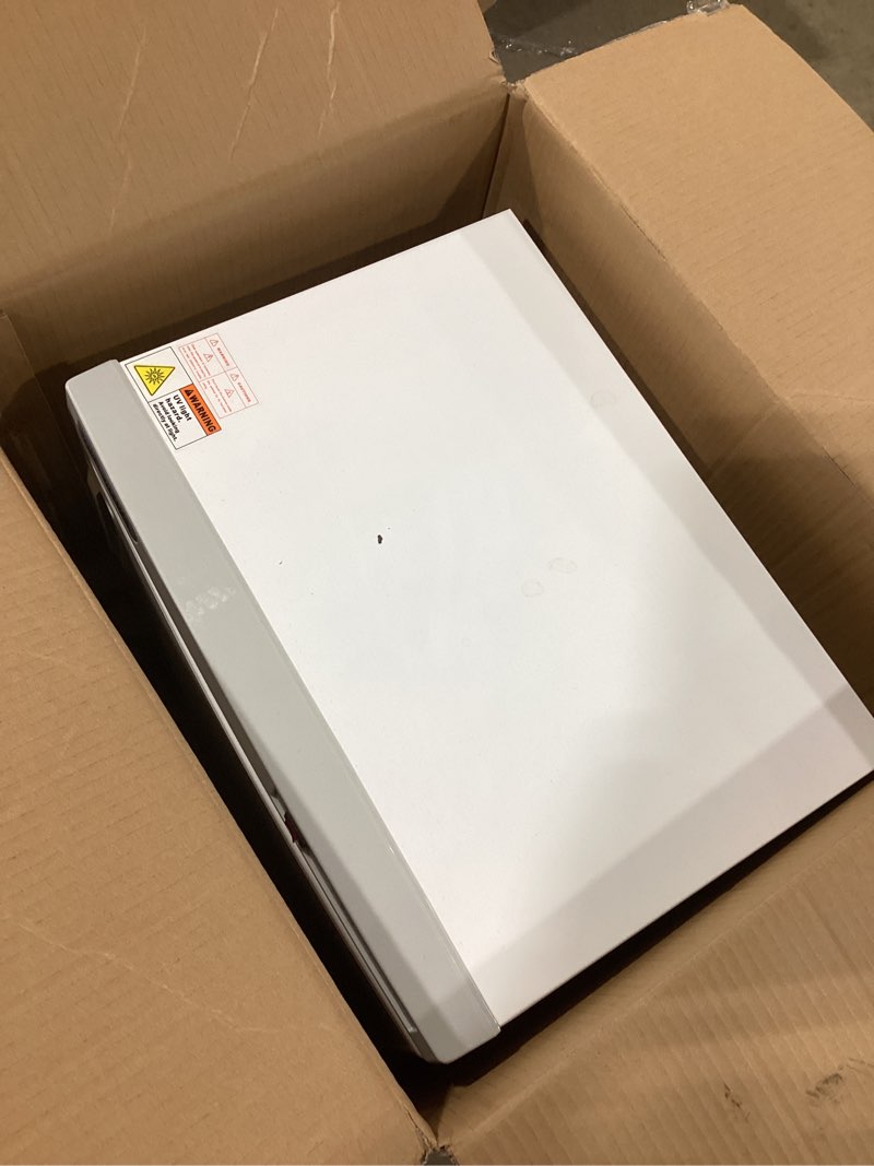 Condition photo showing Good Condition for forpro warm & cozy hot towel warmer, large 16l capacity cabinet, stainless steel rack, white