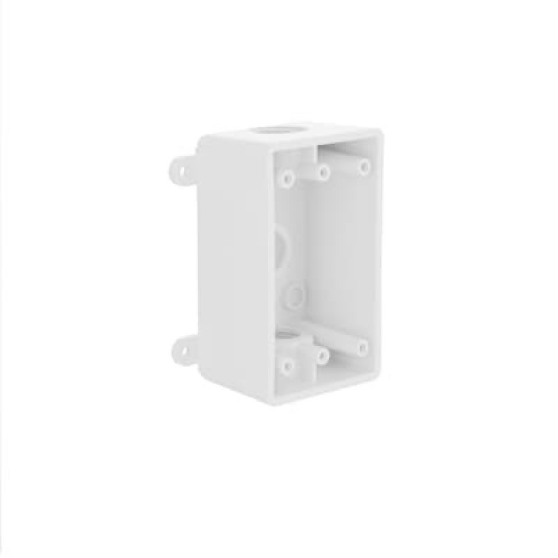  hubbell taymac 1 -gang pvc weatherproof new work/old work switch/outlet electrical box