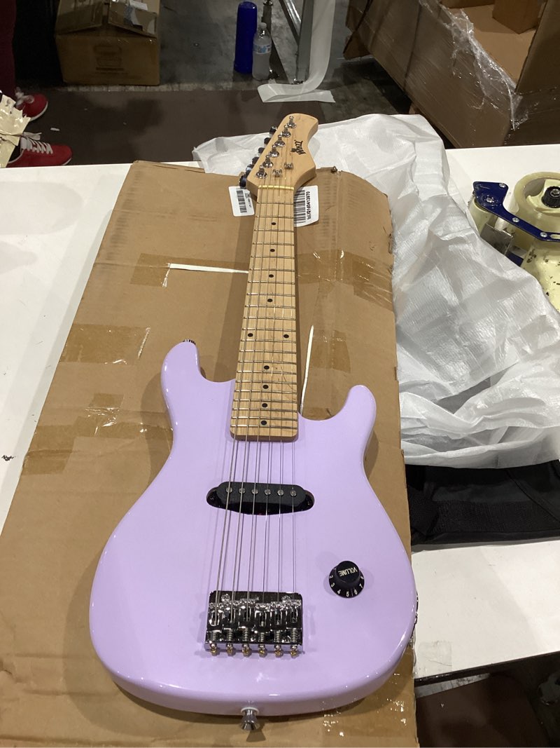 Condition photo showing Good Condition for winzz egm100 30 inches real kids electric guitar with beginner kit, right handed (special purple)