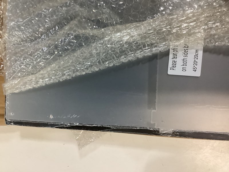 Condition photo showing New/Like New for clear acrylic display case, easy assembly large showcase(17.7x8x8 inch) | dofopo dust protection case for action figures and dolls, alternative glass box for collectibles commemorative gifts 17.7x8x8 inch, 45x20x20 cm