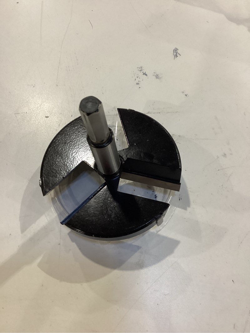 Condition photo showing New/Like New for 4" | 102mm Forstner Drill Bit,Triple Flute Tungsten Carbide Tipped - for Hard Wood,Soft Wood Woodworking Hinge Cutter Tool Kits for Veneered Plywood Plastic 4'' | 102mm