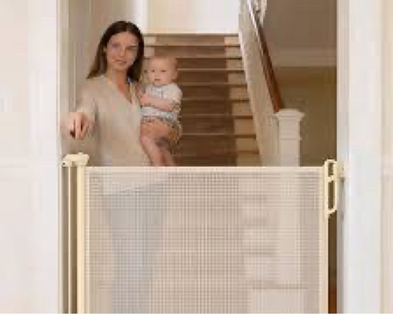 retractable mesh gate