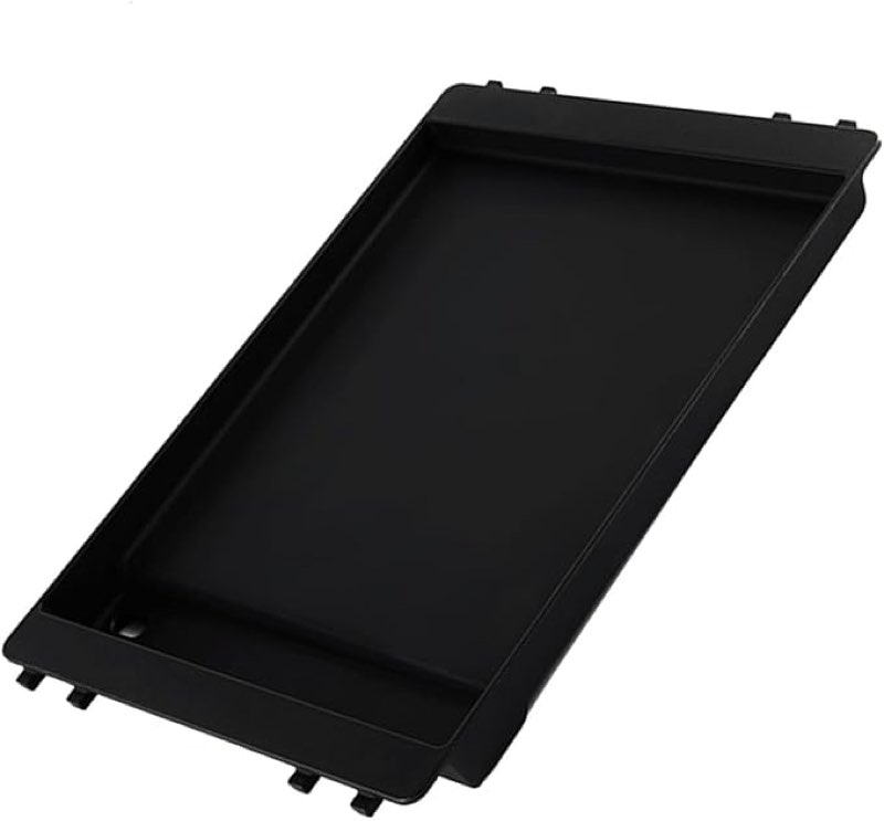 7566 Griddle Replacement Parts for Weber Genesis Griddle E-310 E-330 S-330 Grill Parts Weber Genesis 300 Series S-310 EP-310 E-320 S-320 EP-330 Cast Iron Flat Top Replacement Half Cooking Grates Plate