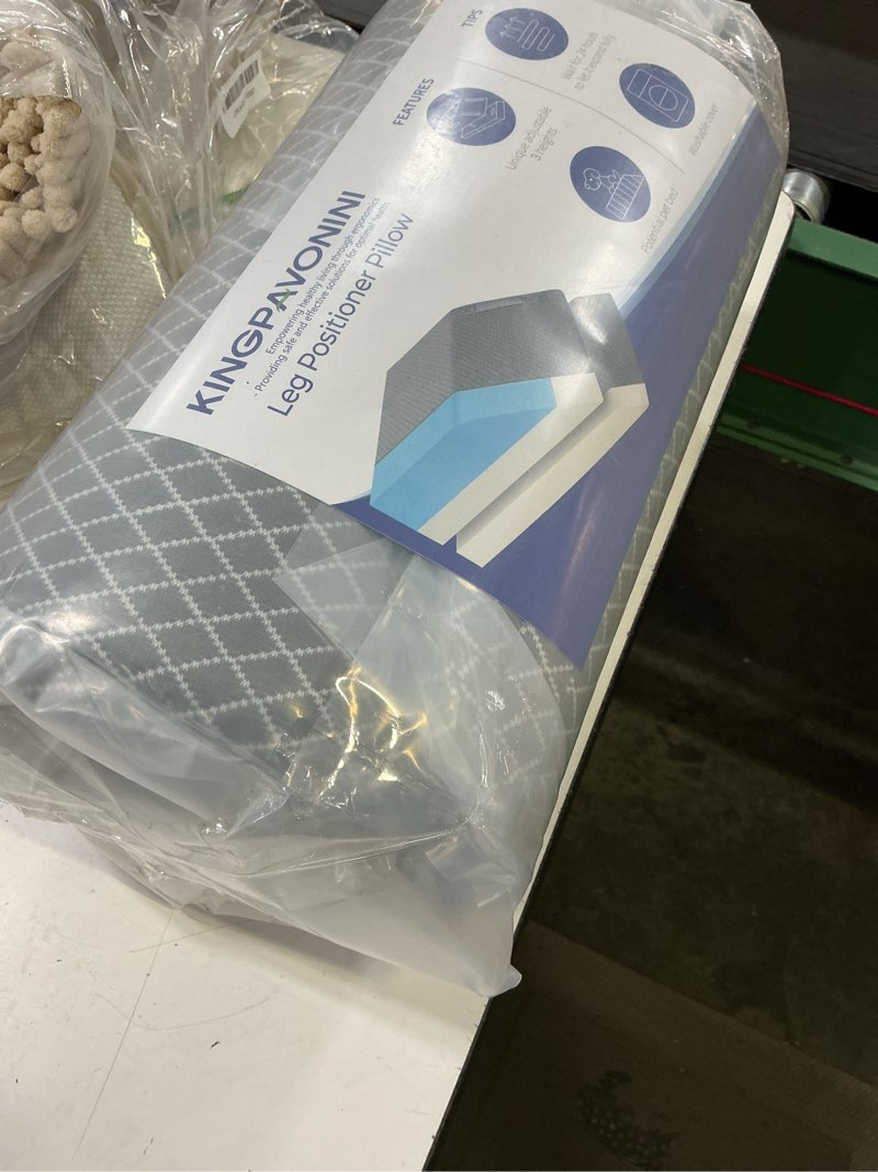 Condition photo showing New/Like New for adjustable leg elevation pillows for swelling, cooling gel memory foam wedge pillows for after surgery, sciatica back knee hip ankles pain relief, leg pillows for sleeping blood circulation