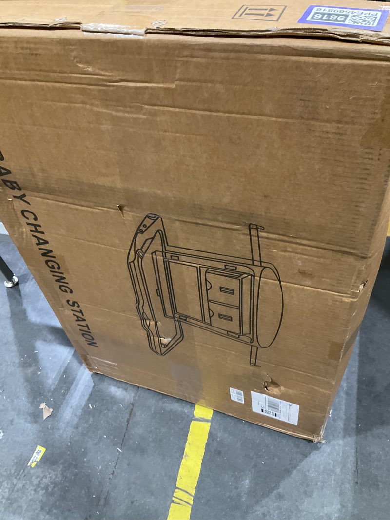 Condition photo showing New/Like New for Commercial Baby Changing Station,Wall Mounted Baby Changing Station with Safety Strap,Wall Mounted Changing Table for Commercial Bathroom, Baby Changing Station That Makes Every Mother Happy