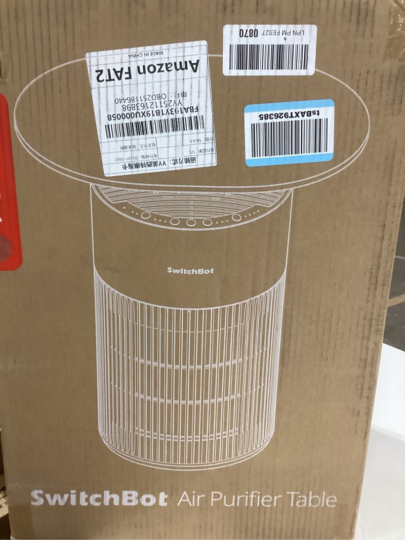 Condition photo showing Good Condition for SwitchBot Air Purifier for Home Large Room up to 3620 ft², Pet Mode, Support Matter, 20dB, Washable 