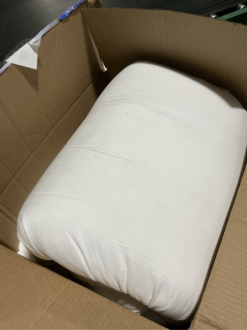 Condition photo showing Good Condition for Acanva Fluffy Bed Sleeping Side Sleeper Body Pillow Insert, Extra-Long 20” x 72”, White