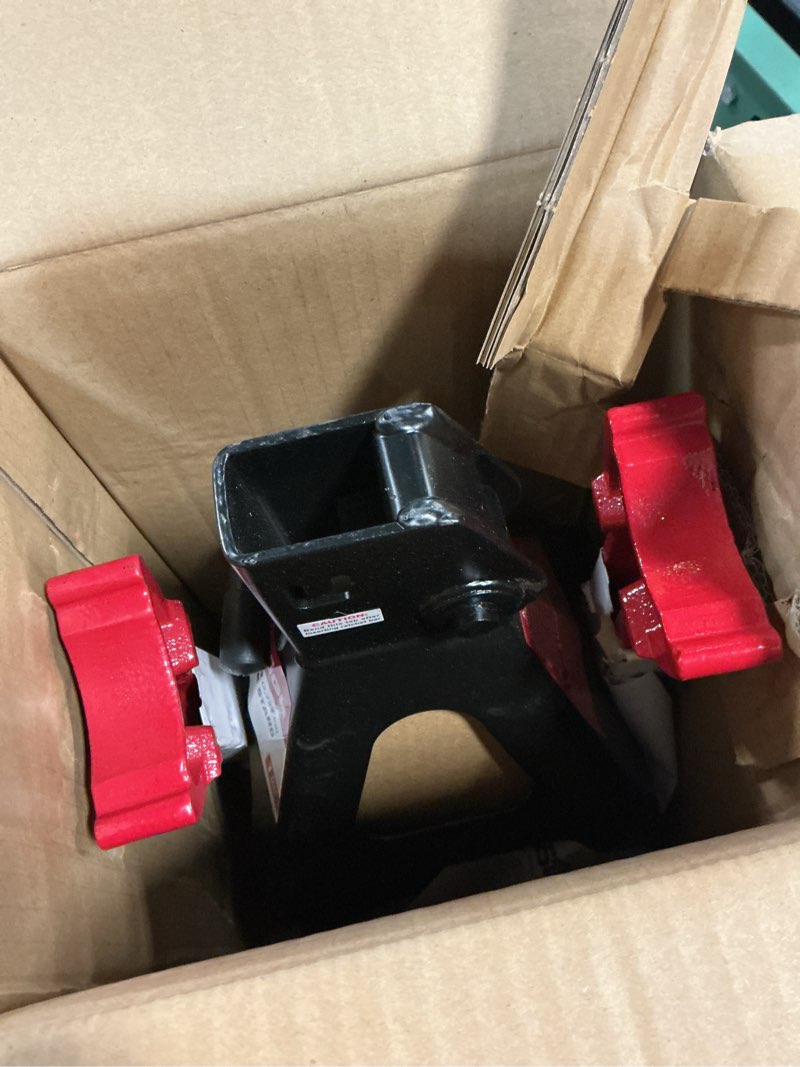 Condition photo showing Good Condition for hyper tough 3 ton steel ratcheting jack stands, black, 1 pair