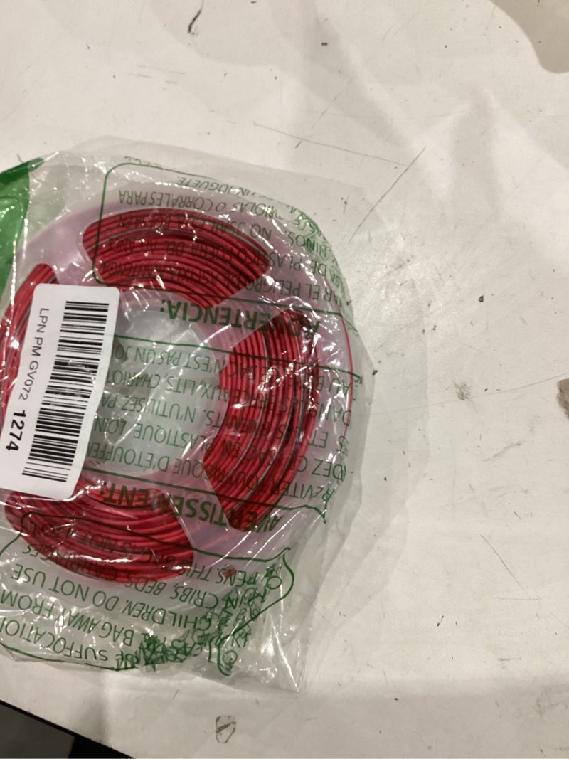 Condition photo showing Good Condition for 18/2 flexible stranded copper wire - 50-foot red/white bell wire for doorbell, thermostat, hvac, low voltage landscape lighting
