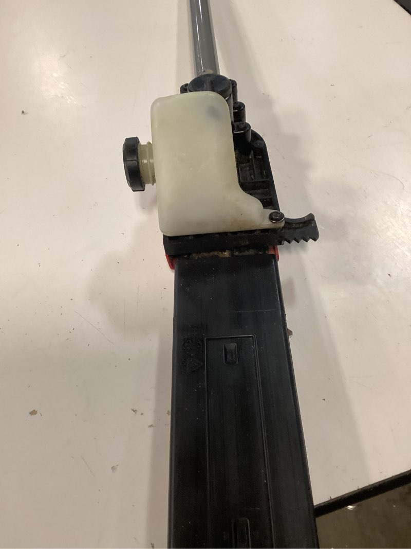Condition photo showing As Is for craftsman multi yard tool system pole saw attachment