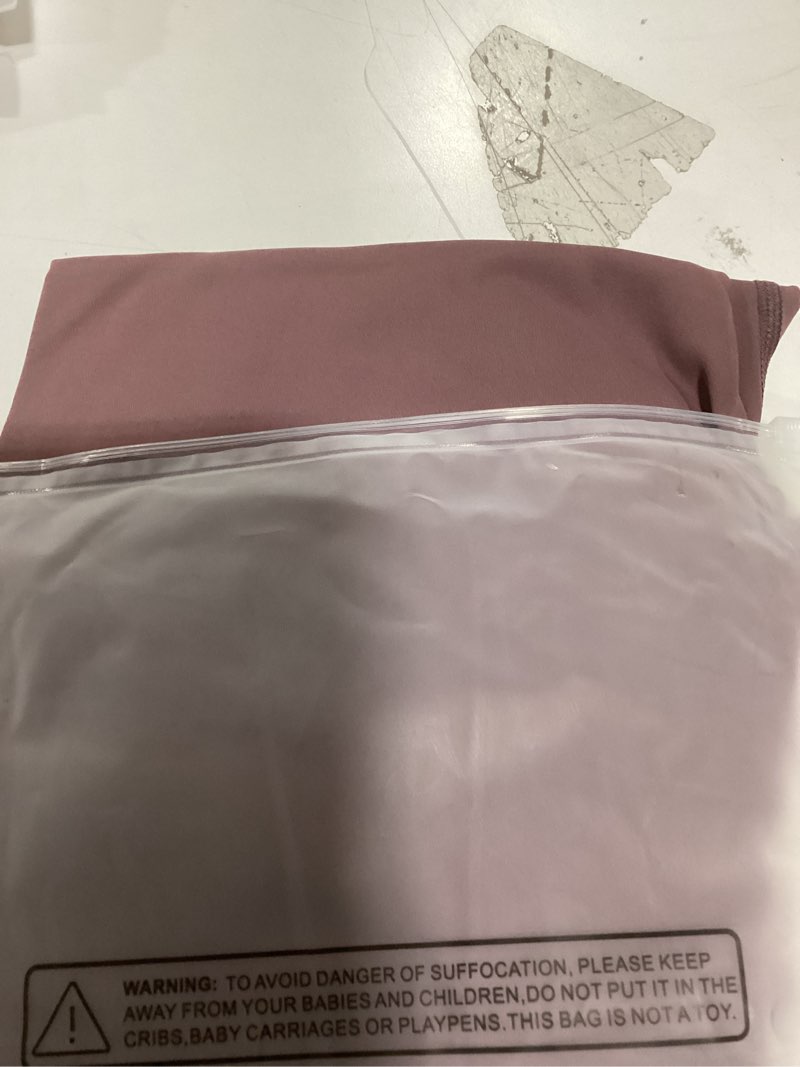 Colorfulkoala Women's Buttery Soft High Waisted Yoga Pants 7/8 Length Leggings (L, Dusty Red)