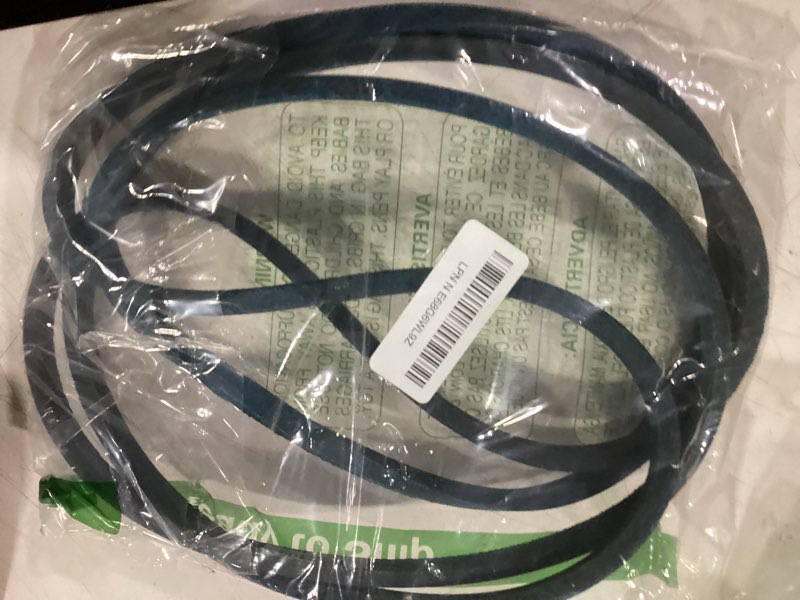 Condition photo showing Good Condition for 1/2" x 105" deck belt for ariens 07208100, husqvarna 531007550, mtd 754-0125 754-0125a 954-0125, toro 102868, cub cadet 754-0641 954-0641 754-3041 954-3041