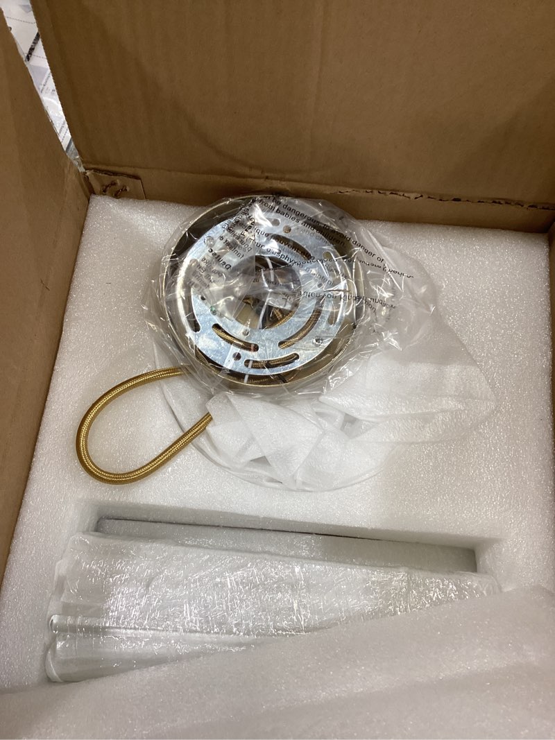 Condition photo showing New/Like New for Gold Pendant Lights Kitchen Island,1-Light Crystal Pendant Light Fixtures Over Island,Modern Brass Mini chandelier For Dining Room, Adjustable Cord Hanging Lights For Bedroom,Bar,Sink,Entryway