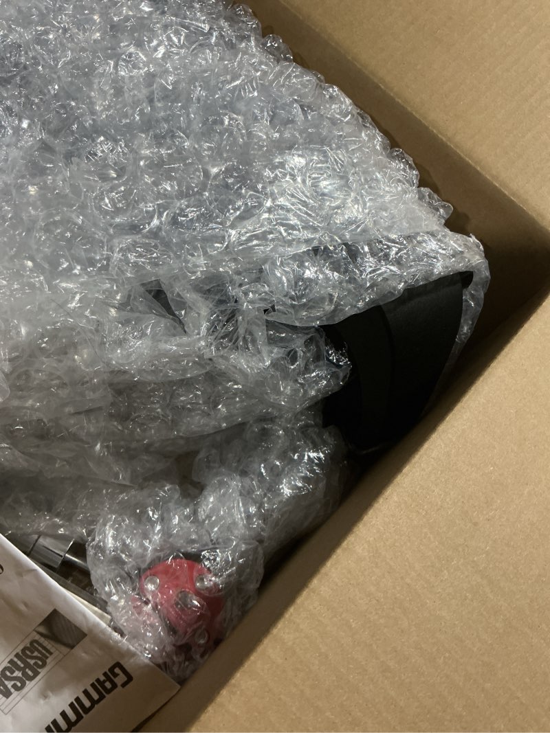 Condition photo showing As Is for Gamma Momentum Drop Weight 6 Plus Stringing Machine – Intuitive 6 Point Mounting System with Swivel Base - Professional-Grade Tennis Racquet Stringer with Advanced Features for Precision, Easy-to-Use