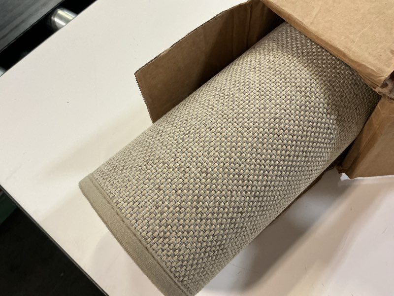 Condition photo showing Good Condition for lekeepgo door mat 32"x47", non slip door mat indoor entrance, rubber backing front indoor doormat washable absorbent low-profile entryway entry resist dirt inside door mats, khaki 2'8" x 3'11" (rectangular) khaki