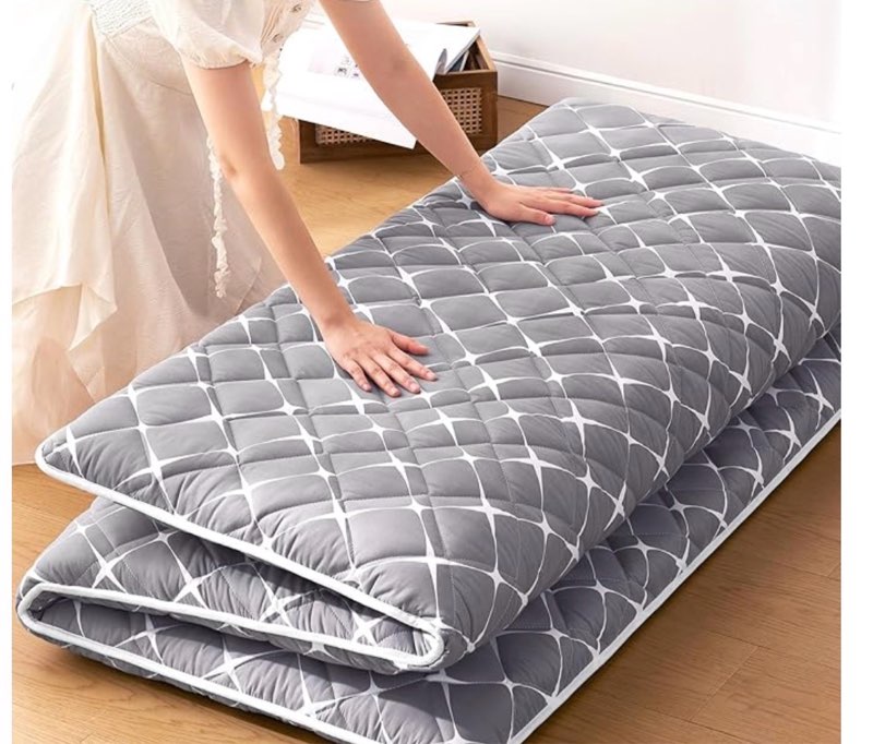 jzbearapt premium foam japanese floor mattress futon mattress,100% high density comfortable foam, thicken tatami mat sleeping pad, ideal for comfort and support, twin (80" x 39")