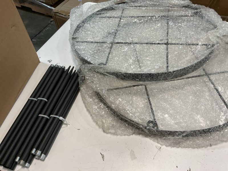 Condition photo showing New/Like New for Large Peony Cages and Supports 18.9"x23.6" - Durable Round Garden Flower Rings | Tall Plant Support Stakes for Outdoor Peonies | Enhances Peony Planting Success with Secure Grounding 23.6"x18.9"