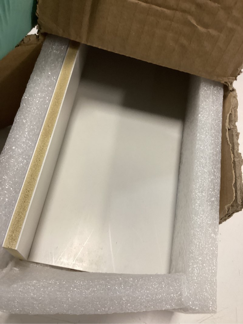 Condition photo showing Good Condition for white window sill protector 36 inch wide, 4 inch deep waterproof pvc window sills cover board, cuttable windows replacement plate for decor 4 in depth x 36 in long white