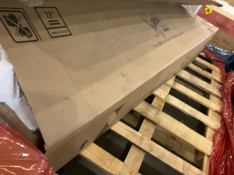 Condition photo showing As Is for twin / full under bed storage