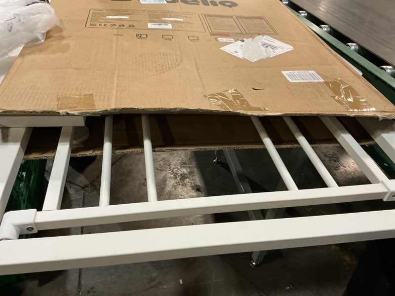 Condition photo showing Good Condition for babelio 36 inch extra tall baby gate with cat door, 29-40" metal dog gate, cat gate for stairs, doorways, auto close safety gate with pet door, easy walk thru, white white 29-40" wide, 36" tall