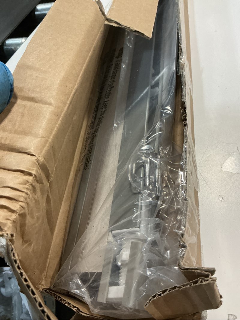 Condition photo showing Good Condition for LazBlinds Cordless Cellular Shades, No Tools No Drill Light Filtering Honeycomb Shades Pleated Blinds for Windows, 34'' W x 64'' H, Dovy Grey Light Filtering-dove Grey 34'' W x 64'' H