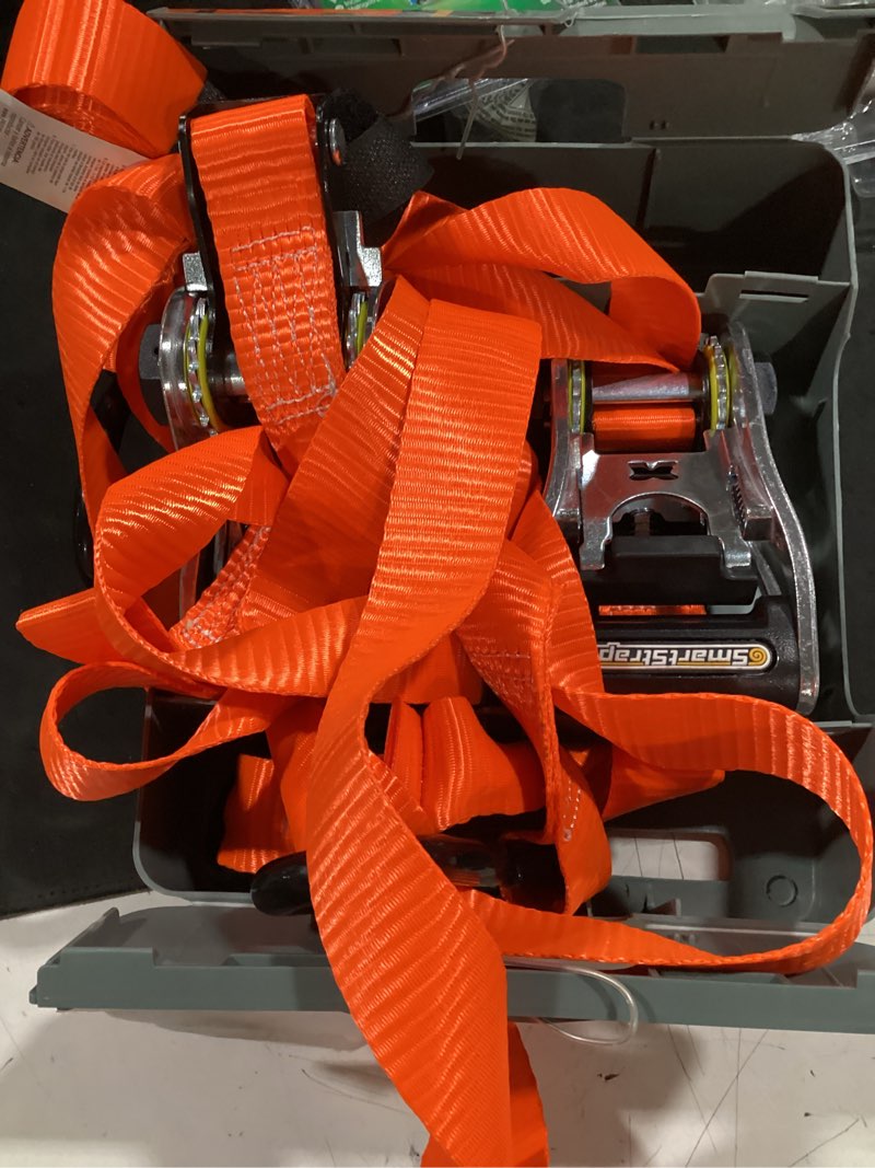 Condition photo showing Good Condition for smartstraps 1-1/4-in x 10-ft ratchet tie down 3000-lb break strength