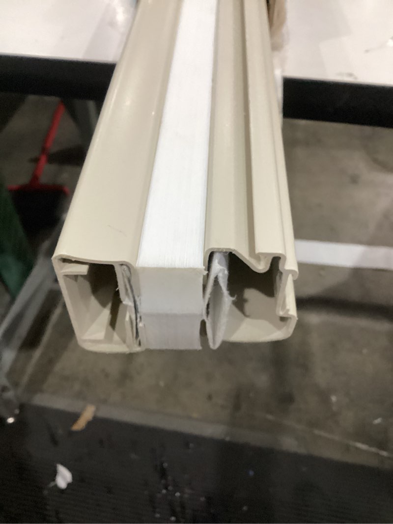Condition photo showing Good Condition for dez furnishings cordless 1" light filtering cellular shade, 72" w x 48" h, white white 72"w x 48"h