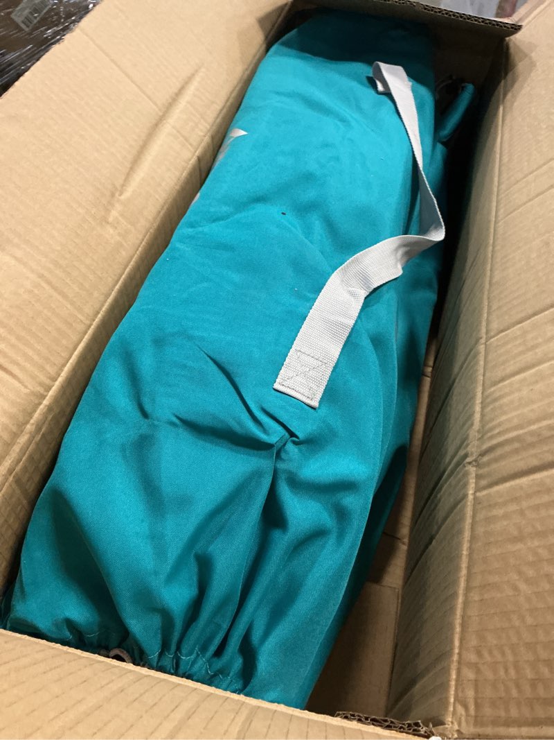 Condition photo showing Good Condition for kingcamp low beach chair, high back folding camping chair for adults, oversized breathable mesh seat, 300lbs heavy duty portable chair with cup holder & storage pockets for beach, outdoor ergobreeze c cyan 2pcs ergobreeze mesh wide