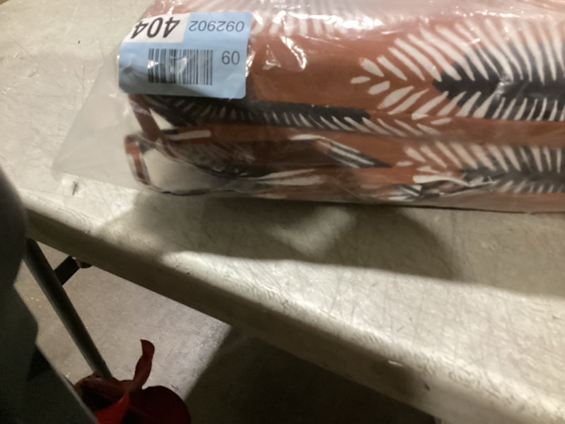 Condition photo showing Good Condition for same design but tie seat cushions! sorra home hayden outdoor/indoor brown 2 count