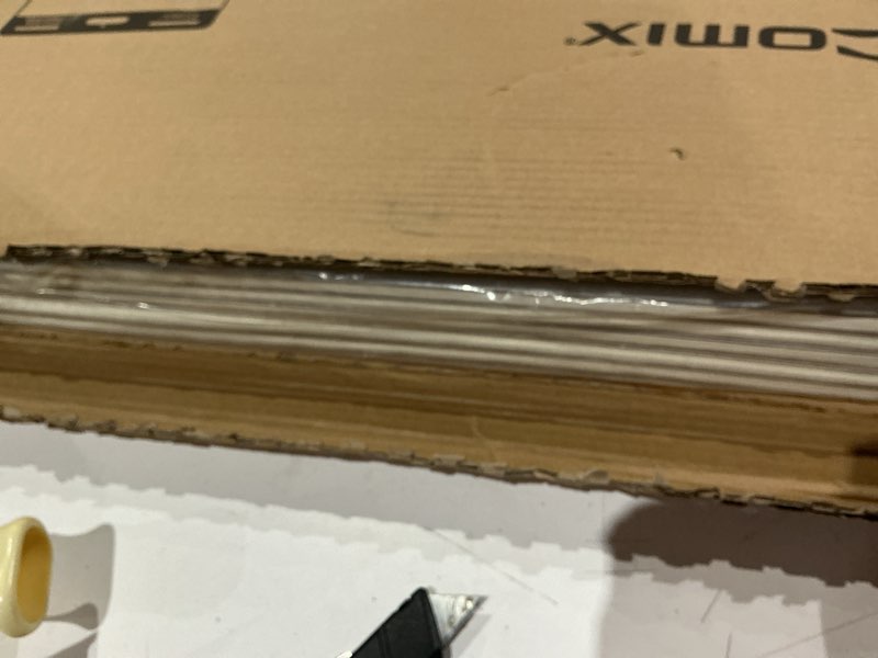 Condition photo showing Good Condition for comix sticky easel pad, 25 x 30 inches flip chart paper for teachers, large self stick easel paper for office school classroom supplies, 30 sheets/pad, 10 pads/pack 10 packs