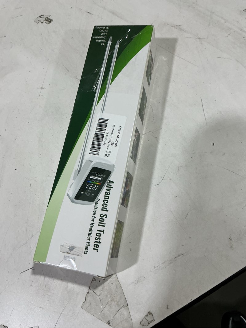 Condition photo showing Good Condition for TERRU 2026 Digital Soil Moisture Meter, 6-in-1 Multi-Function Soil Tester with for pH,Nutrient,Sunli