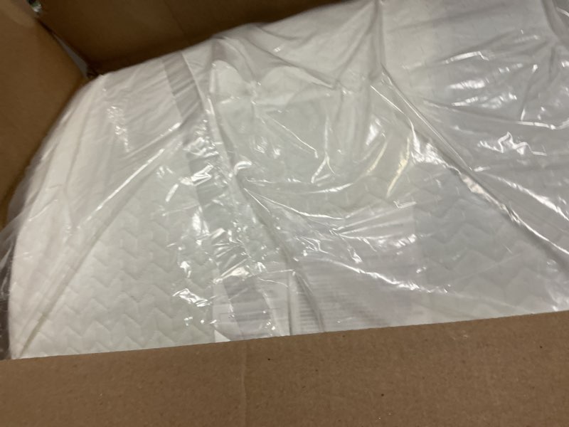 Condition photo showing Good Condition for dream on me baby zzz 5” full-size crib & toddler bed mattress in a box – greenguard gold & jpma certified, breathable, water-resistant, machine washable cover, fits full size baby cribs & toddler beds baby zzz mattress