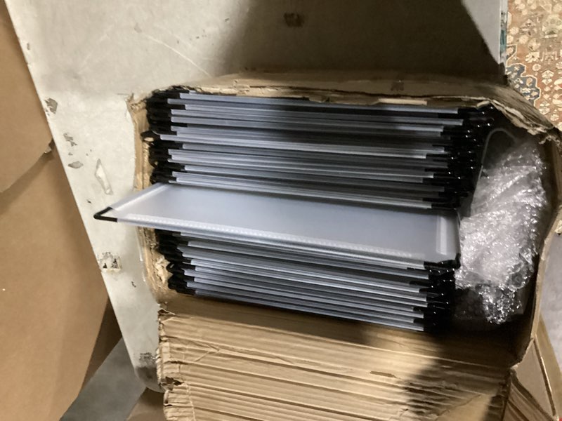 Condition photo showing Good Condition for tarifold djois wall mount reference and display system – 10 double-sided letter pockets – 20 sheet capacity – durable abs & metal – easy-load – black (ezw771)