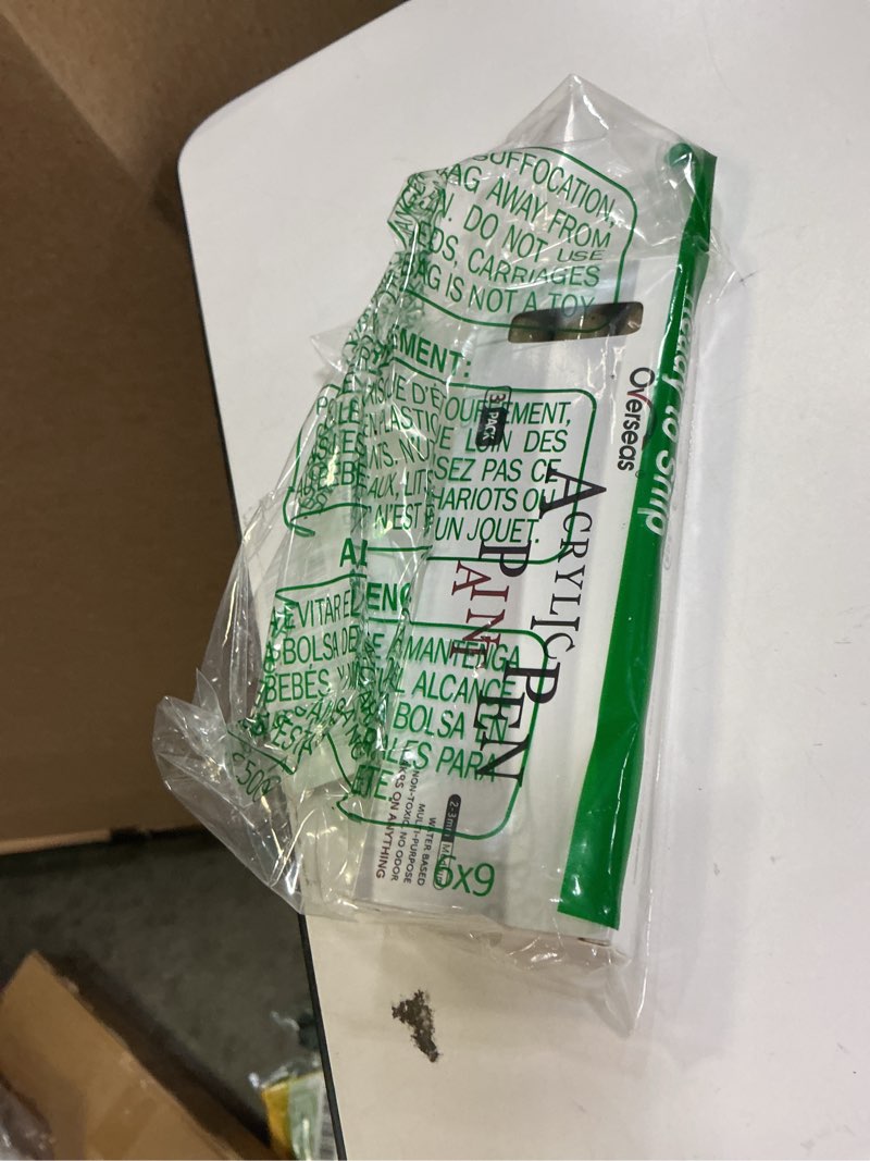 Condition photo showing Good Condition for Overseas Gold Paint Pens Paint Markers - Permanent Acrylic Markers 3 Pack, Water Based, Quick Dry, Waterproof Marker Pen for Rock, Wood, Plastic, Metal, Canvas, Glass, Fabric, Mugs. Medium 