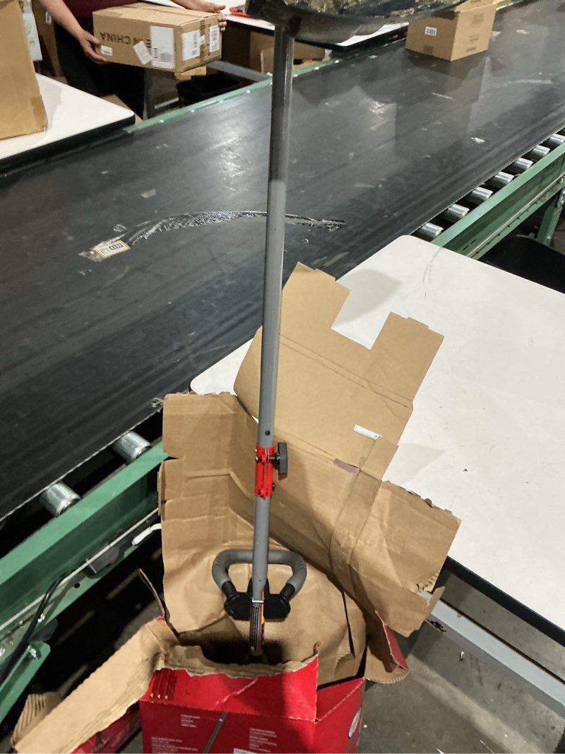 Condition photo showing As Is for craftsman ws2200 25-cc 2-cycle 17-in straight shaft attachment capable gas string trimmer