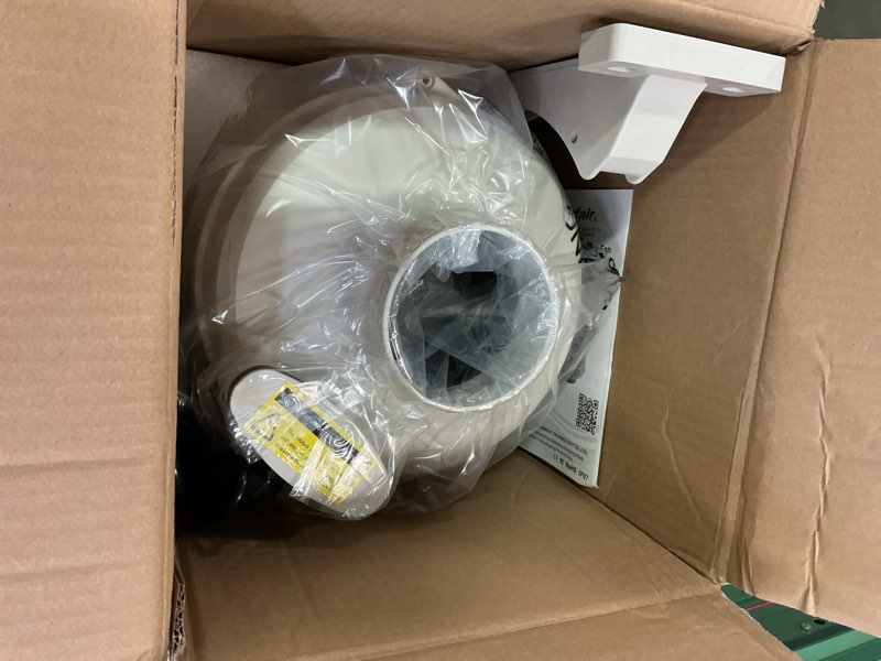 Condition photo showing New/Like New for PF-100 | Radon Mitigation Fan 4" 190CFM | Waterproof Duct Fan (Indoor/Outdoor)