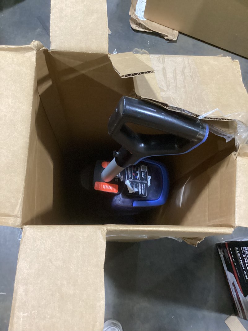 Condition photo showing Good Condition for Shark CarpetXpert Upright Carpet & Area Rug Cleaner, Perfect for Pets, Lightweight & Powerful, Dirt, Grime, & Odor Removal, Carpet Shampooer, Cleaning Solution, Blue, EX121BRN