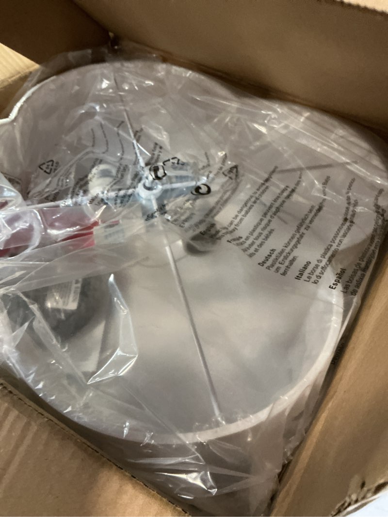 Condition photo showing New/Like New for VONLUCE Semi-Flush Mount Ceiling Light, 15.8" Modern 4-Light Ceiling Light Fixture with White Clover