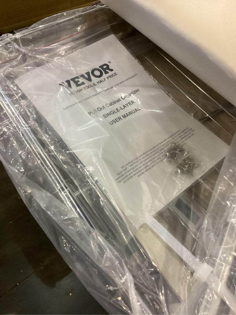 Pull out cabinet organizer