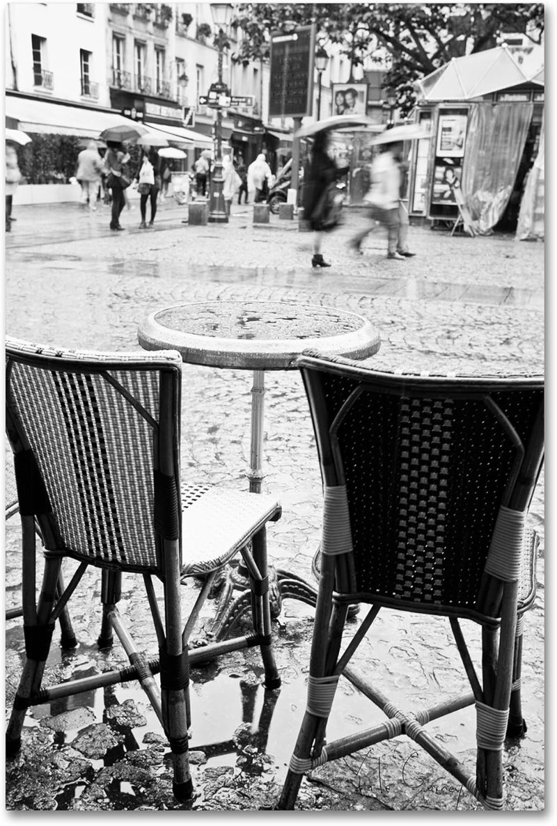 12x 20 Trademark Fine Art YG7131-C1624GG Paris Cafe for 2 Senegal | Ubuy
