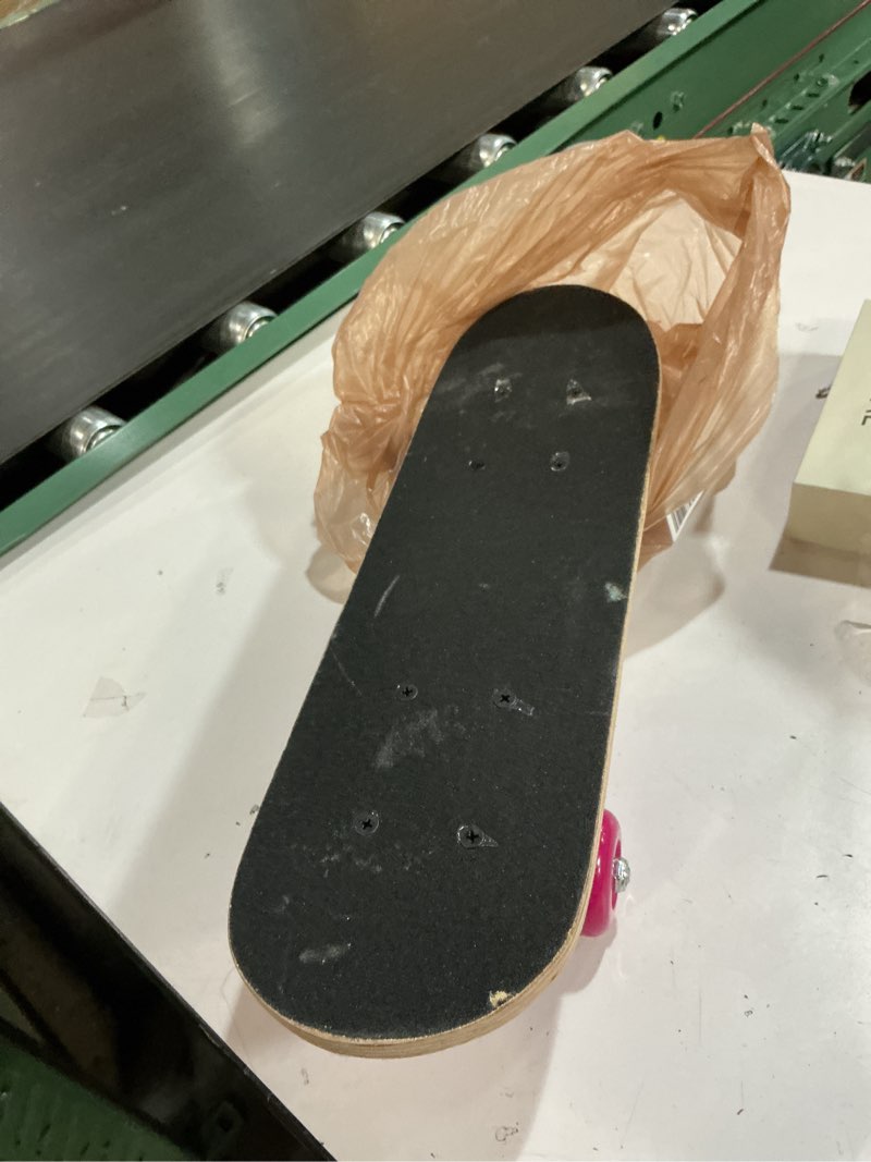 Condition photo showing New/Like New for Kids Beginner Micro Mini Skateboard from Angry Birds - Learn Skateboarding in Style - Mini Wooden Cruiser Board with Cool Graphics for Boys & Girls 3-5 Years - 17” Deck, 54mm Wheels, Lightweight - Safe & Durable Love Bird