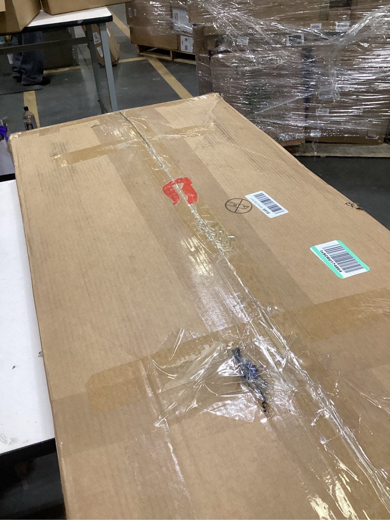 Condition photo showing As Is for Ohuhu Snow Shovel for Driveway: 2026 Upgraded Heavy Duty Adjustable Angle Wheeled Metal Snow Shovels with 30"x12" Large Blade for Snow Removal, Snow Pusher with Wheels Efficient Remove Tool